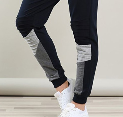 Men Colour Blocked Black Sneakers Shoes