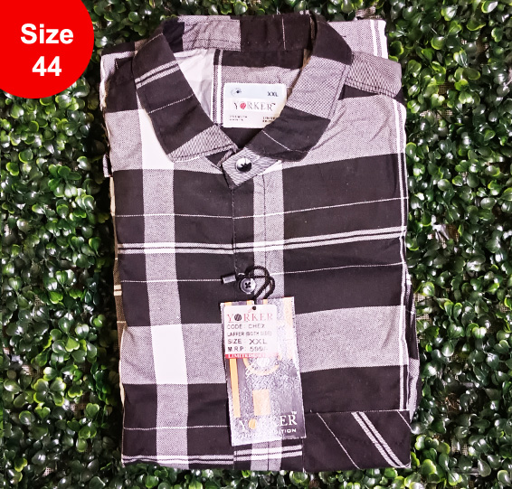 Men's Awesome Black Checked Jacket